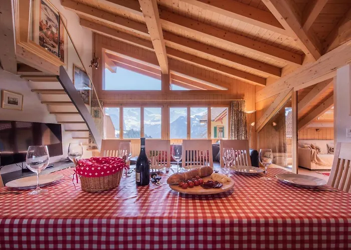 Aquila 7 Penthouse Apartment Wengen