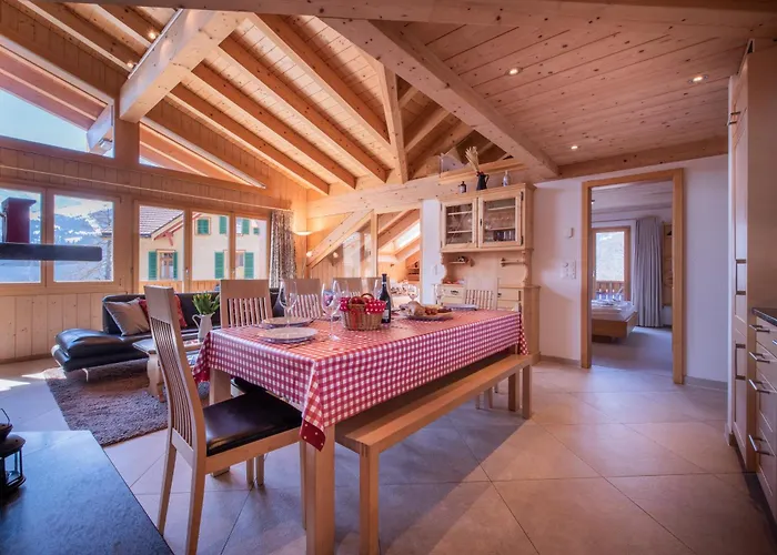 Aquila 7 Penthouse Apartamento Wengen